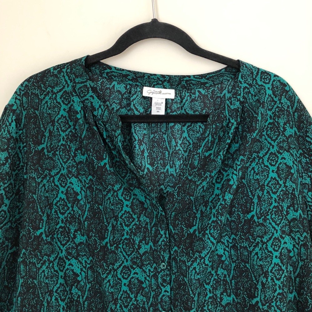 Jaclyn Smith Long Sleeve Button Down Shirt It’s perfect for Easter! Be ready!